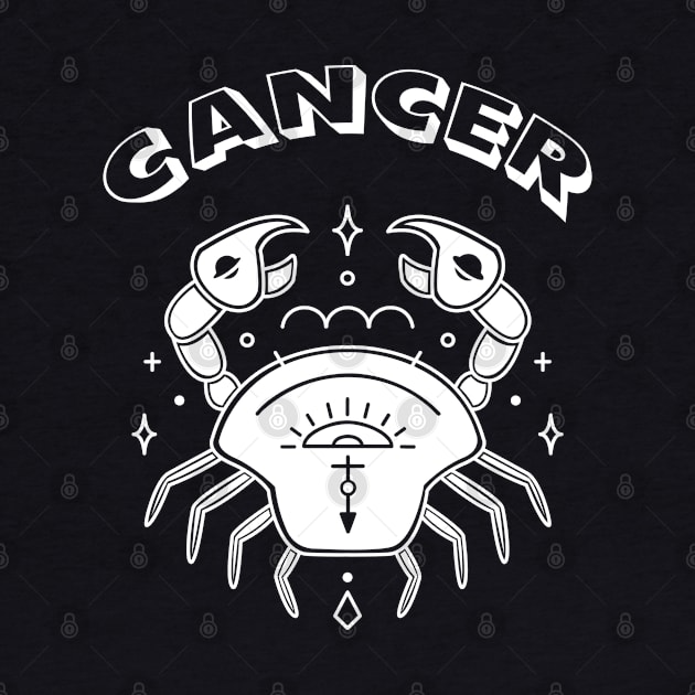 Cancer Zodiac Sign by GPrez Designs